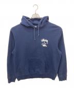 ）の古着「Stock Crown hooded sweat」｜ネイビー