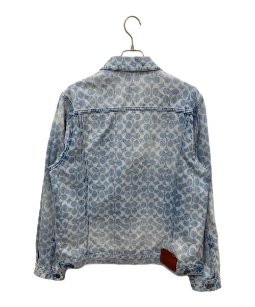 COACH（コーチ）COACH (コーチ) シグネチャー デニム ジャケット インディゴ サイズ:XLの古着・服飾アイテム