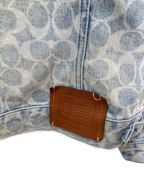 COACH（コーチ）COACH (コーチ) シグネチャー デニム ジャケット インディゴ サイズ:XLの古着・服飾アイテム