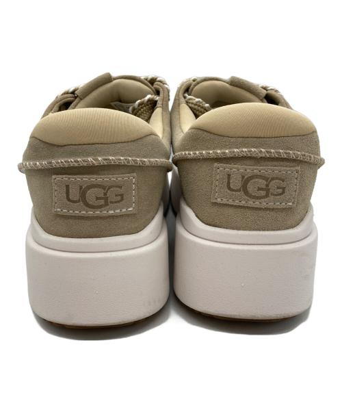 UGG（アグ）UGG (アグ) EZ-Duzzit Suede Lace Up ベージュ サイズ:24.5の古着・服飾アイテム