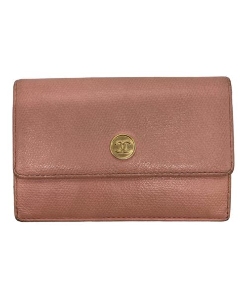 CHANEL（シャネル）CHANEL (シャネル) ココマークコインケース ピンクの古着・服飾アイテム