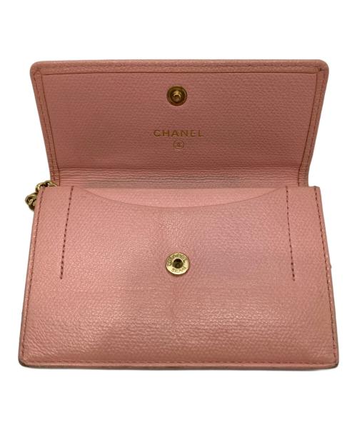 CHANEL（シャネル）CHANEL (シャネル) ココマークコインケース ピンクの古着・服飾アイテム