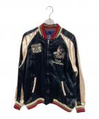 VANSON×TFOAバンソン×TFOA）の古着「リバーシブルスカジャン」｜ネイビー