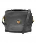 COACHコーチ）の古着「ショルダーバッグ」｜ブラック