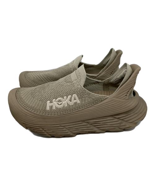 HOKAONEONE（ホカオネオネ）HOKAONEONE (ホカオネオネ) RESTORE TC ベージュ サイズ:25の古着・服飾アイテム