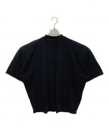 JIL SANDER（ジルサンダー）の古着「RIBBED H-NECK BOXY T-SHIRT」｜ブラック