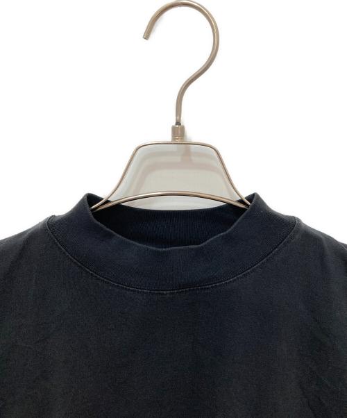 JIL SANDER（ジルサンダー）JIL SANDER (ジルサンダー) RIBBED H-NECK BOXY T-SHIRT ブラック サイズ:Mの古着・服飾アイテム