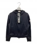 MONCLERモンクレール）の古着「MAGLIA CARDIGANジップパーカー」｜ブラック