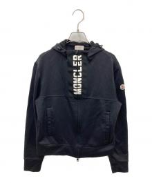 MONCLER（モンクレール）の古着「MAGLIA CARDIGANジップパーカー」｜ブラック