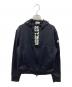 MONCLER（モンクレール）の古着「MAGLIA CARDIGANジップパーカー」｜ブラック