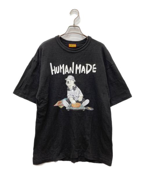 HUMAN MADE（ヒューマンメイド）HUMAN MADE (ヒューマンメイド) POLAR BEAR T-SHIRT ブラック サイズ:XLの古着・服飾アイテム