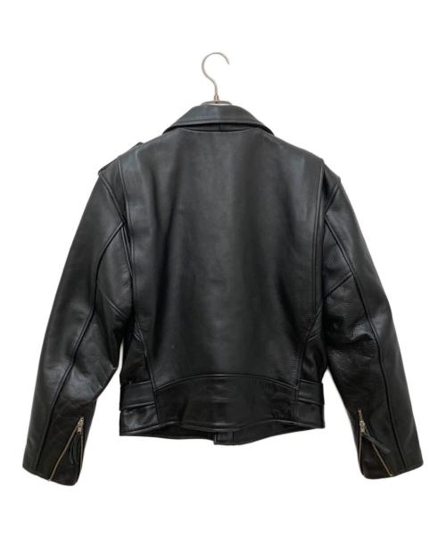 FREEDOM（フリーダム）freedom (フリーダム) ダブルライダースジャケット ブラック サイズ:40の古着・服飾アイテム
