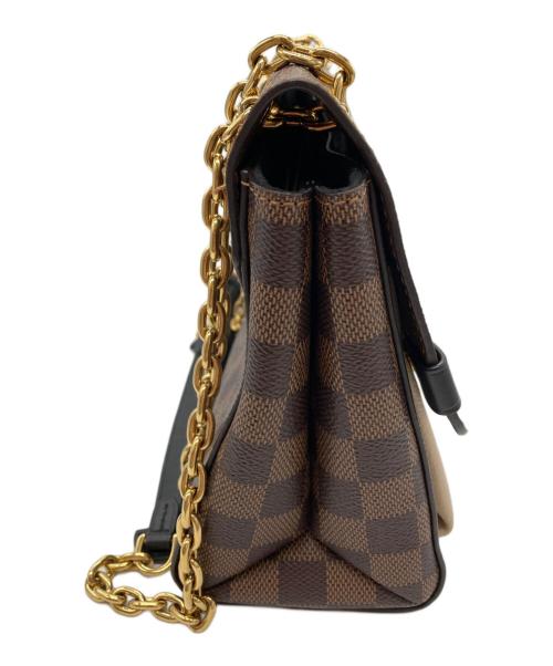 LOUIS VUITTON（ルイ ヴィトン）LOUIS VUITTON (ルイ ヴィトン) ショルダーバッグ　ダミエ　ヴァヴァン PM ブラウン・アイボリーの古着・服飾アイテム