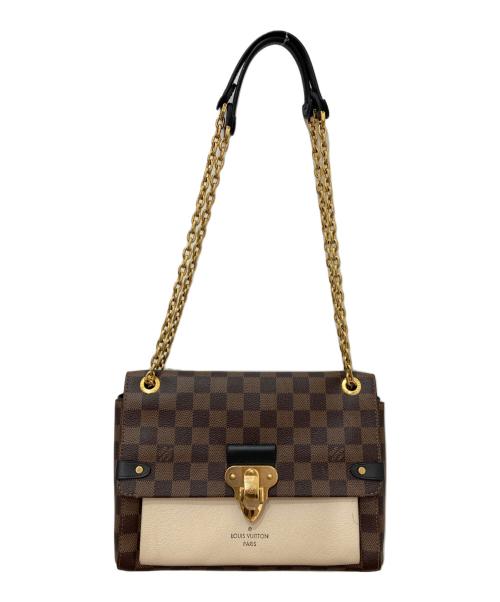 LOUIS VUITTON（ルイ ヴィトン）LOUIS VUITTON (ルイ ヴィトン) ショルダーバッグ　ダミエ　ヴァヴァン PM ブラウン・アイボリーの古着・服飾アイテム