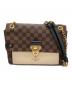 LOUIS VUITTON（ルイ ヴィトン）の古着「ショルダーバッグ　ダミエ　ヴァヴァン PM」｜ブラウン・アイボリー
