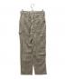 stussy (ステューシー) ストライプペインターパンツ ベージュ サイズ:3：12000円