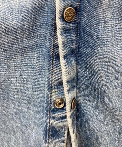 DIESEL（ディーゼル）DIESEL (ディーゼル) D-DEWNY-HOOD　フーデットジャケット ブルー サイズ:Sの古着・服飾アイテム