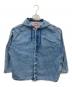 DIESEL（ディーゼル）の古着「D-DEWNY-HOOD　フーデットジャケット」｜ブルー