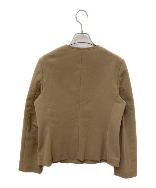 allureville（アルアバイル）allureville (アルアバイル) レノクロスクルーネックステッチジャケット グリーン サイズ:2の古着・服飾アイテム