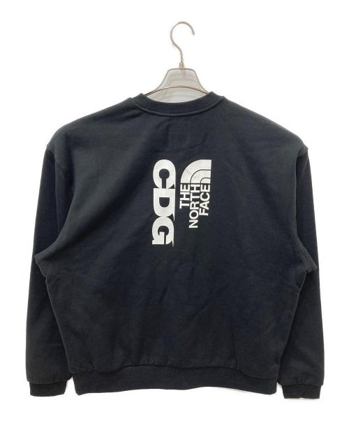THE NORTH FACE（ザ ノース フェイス）THE NORTH FACE (ザ ノース フェイス) CDG (シーディージー) スウェットクルーネック ブラック サイズ:XL 未使用品の古着・服飾アイテム