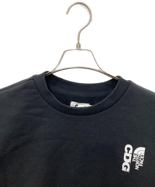 THE NORTH FACE（ザ ノース フェイス）THE NORTH FACE (ザ ノース フェイス) CDG (シーディージー) スウェットクルーネック ブラック サイズ:XL 未使用品の古着・服飾アイテム