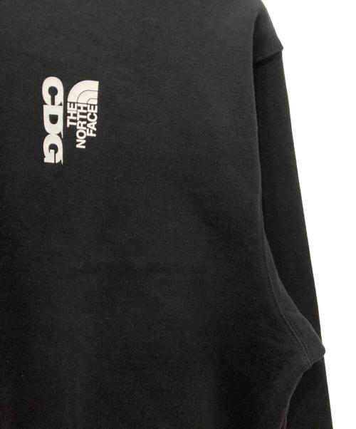 THE NORTH FACE（ザ ノース フェイス）THE NORTH FACE (ザ ノース フェイス) CDG (シーディージー) スウェットクルーネック ブラック サイズ:XL 未使用品の古着・服飾アイテム