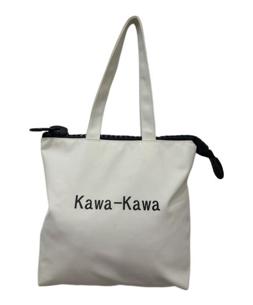 kawa-kawa（カワカワ）kawa-kawa (カワカワ) トートバッグ ベージュの古着・服飾アイテム