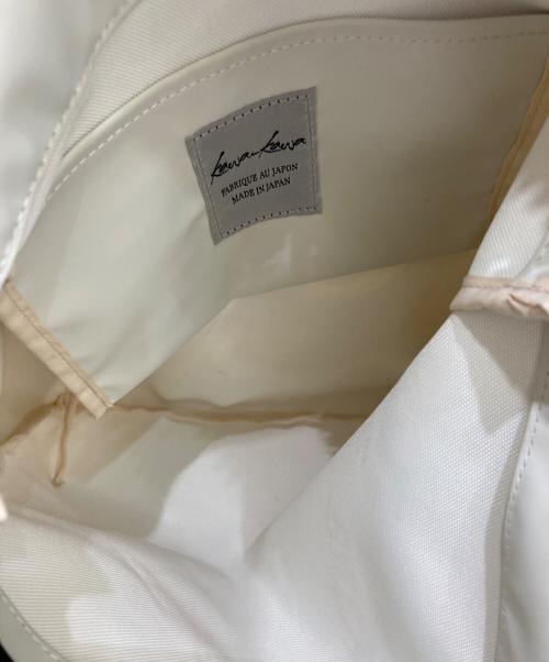 kawa-kawa（カワカワ）kawa-kawa (カワカワ) トートバッグ ベージュの古着・服飾アイテム