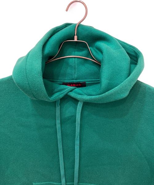CABAN（キャバン）CABaN (キャバン) コットンカシミヤ パーカ グリーン サイズ:Mの古着・服飾アイテム