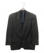 COMME des GARCONS HOMMEコムデギャルソン オム）の古着「2Bリネンテーラードジャケット」｜ブラック