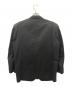 COMME des GARCONS HOMME (コムデギャルソン オム) 2Bリネンテーラードジャケット ブラック サイズ:M：22000円