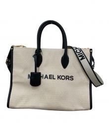 MICHAEL KORS（マイケルコース）の古着「2WAYキャンバストートバック」｜ベージュ