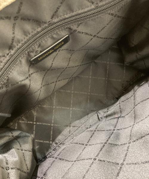 MICHAEL KORS（マイケルコース）MICHAEL KORS (マイケルコース) 2WAYキャンバストートバック ベージュの古着・服飾アイテム