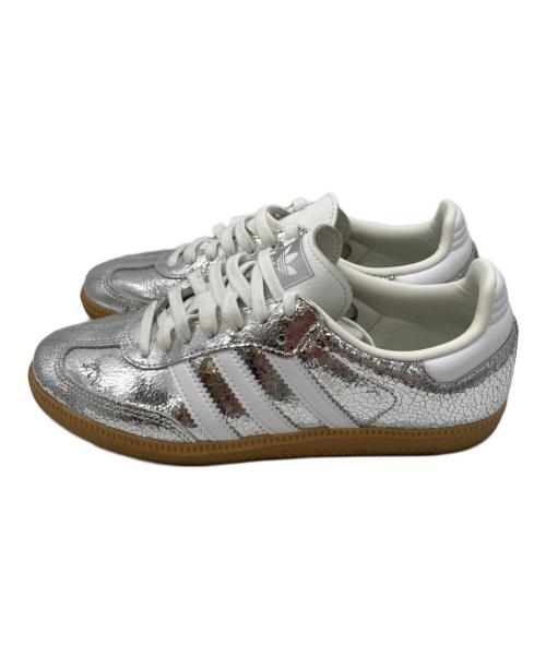 adidas（アディダス）adidas (アディダス) SAMBA OG シルバー サイズ:25の古着・服飾アイテム