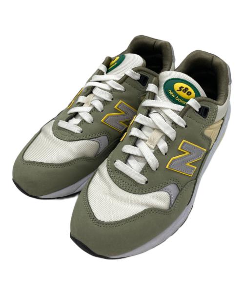 NEW BALANCE（ニューバランス）NEW BALANCE (ニューバランス) ローカットスニーカー グリーン サイズ:24.5の古着・服飾アイテム