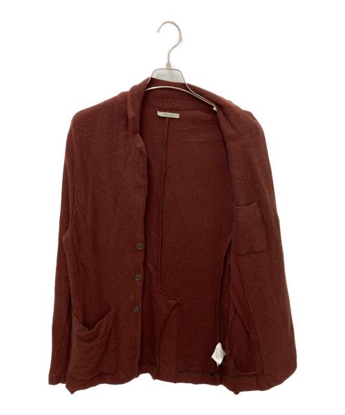 BOGLIOLI（ボリオリ）BOGLIOLI (ボリオリ) ニットカーディガン レッド サイズ:Sの古着・服飾アイテム