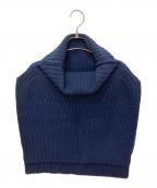 yves salomonイヴサロモン）の古着「FRONT KNITWEAR」｜ネイビー