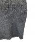 中古・古着 MAISON SPECIAL (メゾンスペシャル) Curl Yarn Short Length Sleeveless Knit Tops グレー サイズ:FREE 未使用品：4000円