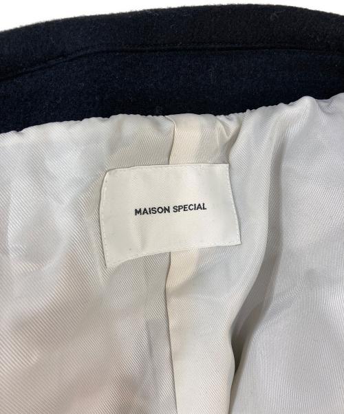 MAISON SPECIAL（メゾンスペシャル）MAISON SPECIAL (メゾンスペシャル) Pile Melton Chester Coat ブラック サイズ:FREEの古着・服飾アイテム