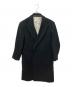 MAISON SPECIAL（メゾンスペシャル）の古着「Pile Melton Chester Coat」｜ブラック