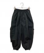 JOSEMOONジョゼムーン）の古着「VOLUME CARGO PANTS」｜ブラック