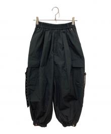 JOSEMOON（ジョゼムーン）の古着「VOLUME CARGO PANTS」｜ブラック