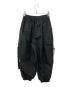 JOSEMOON (ジョゼムーン) VOLUME CARGO PANTS ブラック サイズ:36：10000円