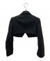 noir kei ninomiya (ノワール ケイ ニノミヤ) ウールモヘヤドスキンジャケット ブラック サイズ:XS：22000円