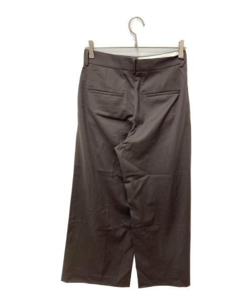 DEUXIEME CLASSE（ドゥーズィエム クラス）Deuxieme Classe (ドゥーズィエム クラス) Essential Tuck パンツ ブラウン サイズ:36の古着・服飾アイテム