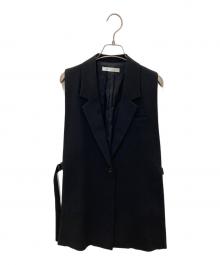 Col Pierrot（コルピエロ）の古着「Georgette Vest」｜ブラック