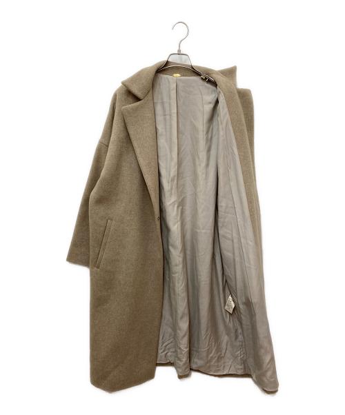 DEUXIEME CLASSE（ドゥーズィエム クラス）Deuxieme Classe (ドゥーズィエム クラス) victorianチェスターコート ベージュ サイズ:FREEの古着・服飾アイテム
