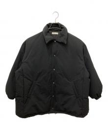 CALUX（キャラクス）の古着「PUFFER COACH JACKET」｜ブラック