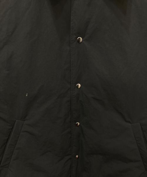 CALUX（キャラクス）CALUX (キャラクス) PUFFER COACH JACKET ブラック サイズ:Fの古着・服飾アイテム
