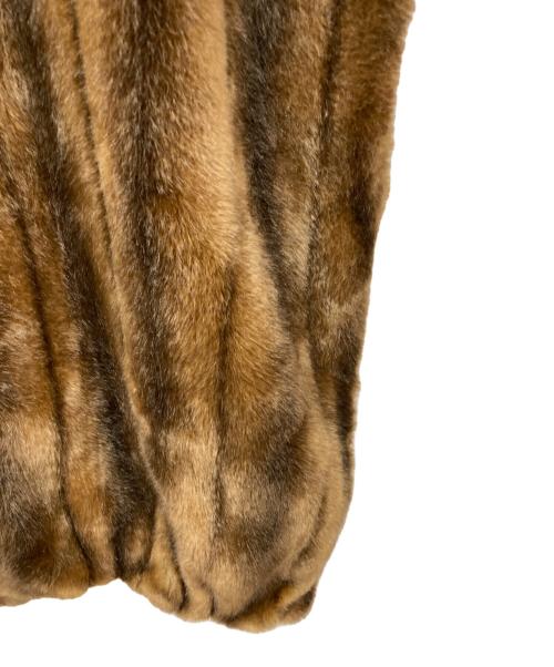DEUXIEME CLASSE（ドゥーズィエム クラス）Deuxieme Classe (ドゥーズィエム クラス) A POINT FAKE FUR VEST ブラウン サイズ: TUの古着・服飾アイテム